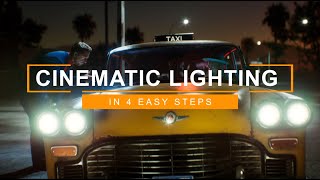 Cinematic lighting in 4 easy steps in  Unreal Engine 5