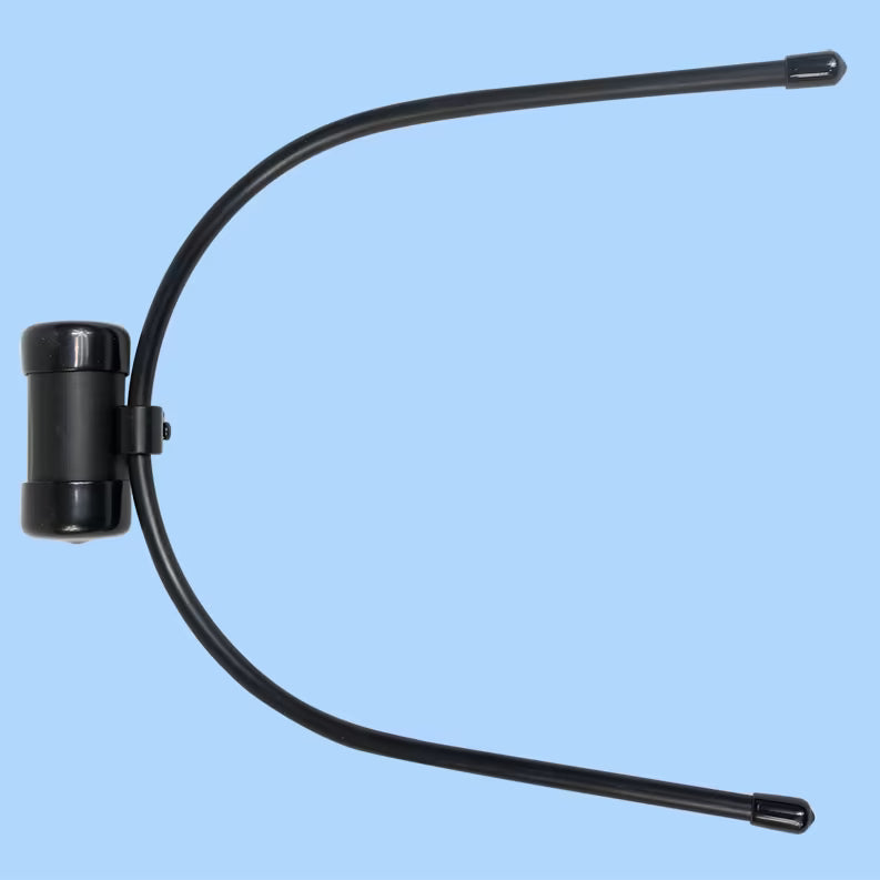 FaceCam mocap helmet Counterweight — top view