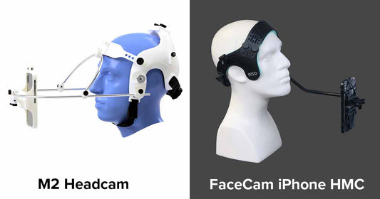 Mocap Design M2 Headcam vs. FaceCam iPhone HMC Review and Comparison